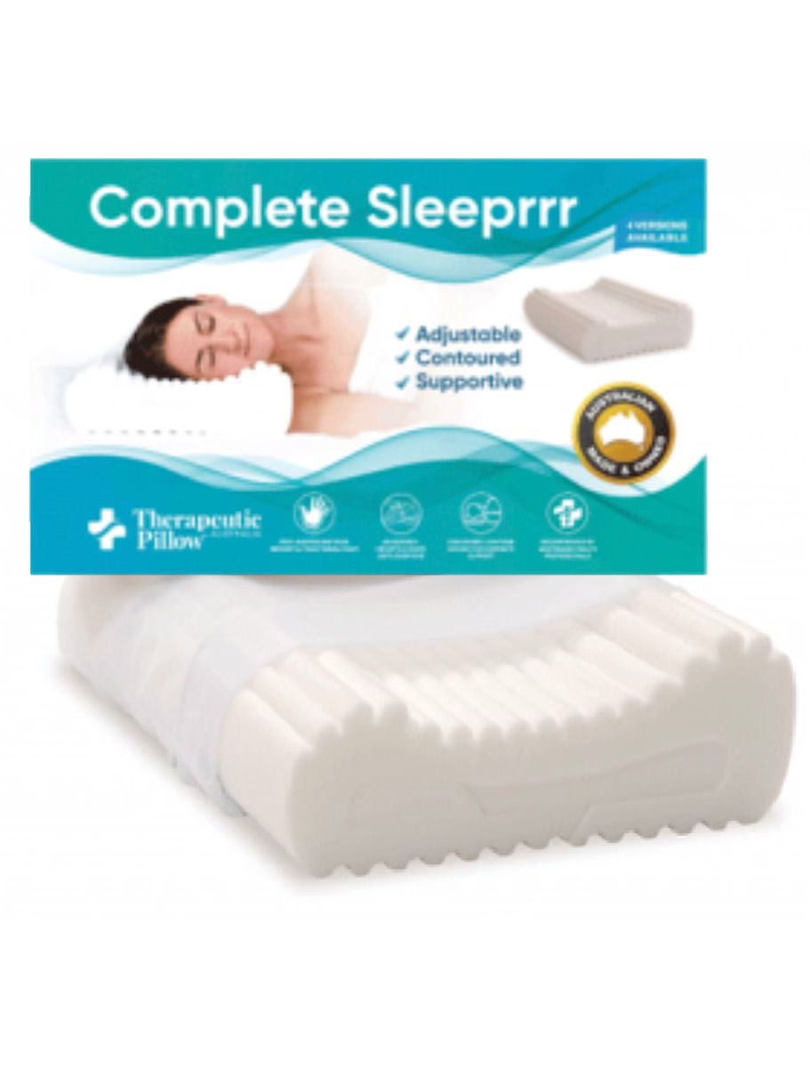 Adjustable Memory Foam Pillow - Soft Therapeutic Pillow