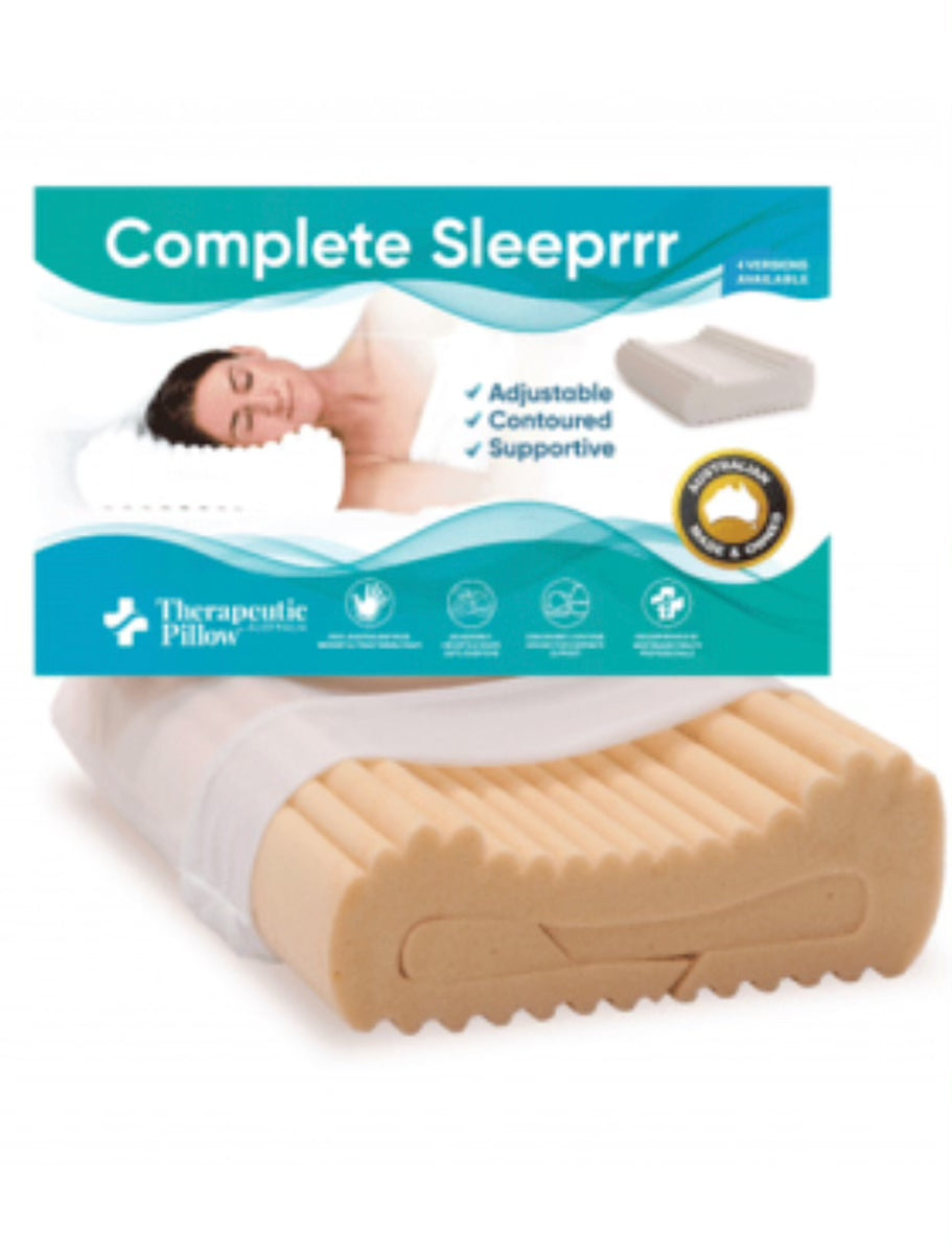 Adjustable Memory Foam Pillow - Medium Therapeutic Pillow